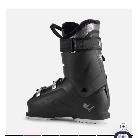 Rossignol Black and Silver Winter Boots with Adjustable Buckles - Picture 2 of 9